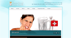Desktop Screenshot of cabinetstomatolog.ro