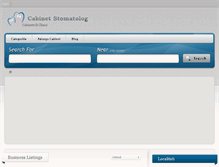 Tablet Screenshot of cabinetstomatolog.com